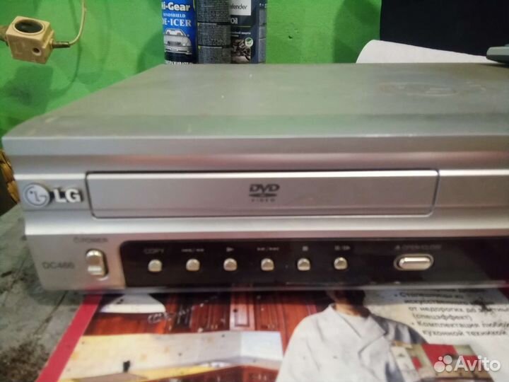 DVD комбайн LG