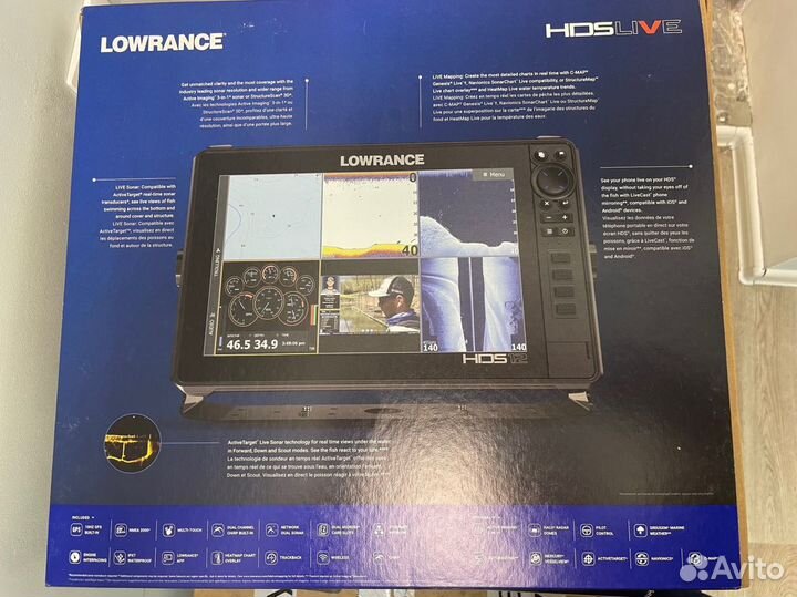 Эхолот Lowrance hds 12 live 23.3 русский