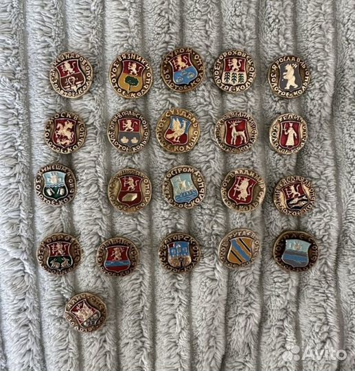 Значки СССР лотами