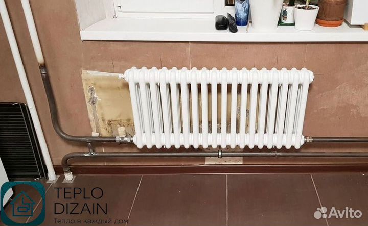 Трубчатые радиаторы/ Горизонтальный радиатор