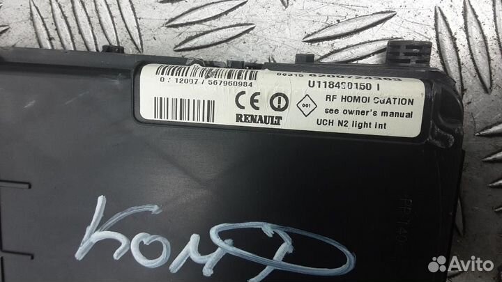 Блок комфорта Renault Megane