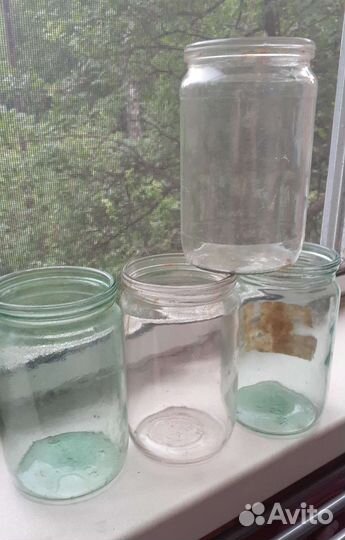 Банки стеклянные 0,5л,0,2л,0,65л