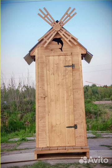 Дачный туалет с установкой ACC336