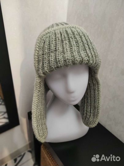 Шапка женская вязаная ручная работа