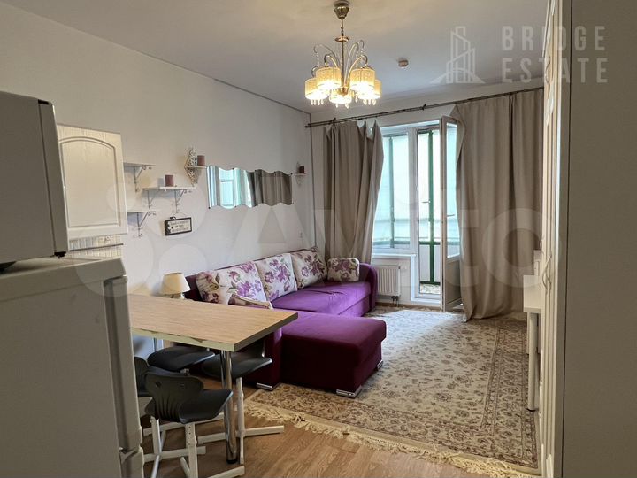 Квартира-студия, 25,4 м², 15/22 эт.