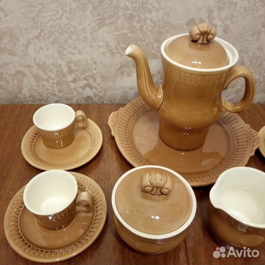 Кофейный сервиз Зик + доп чашки