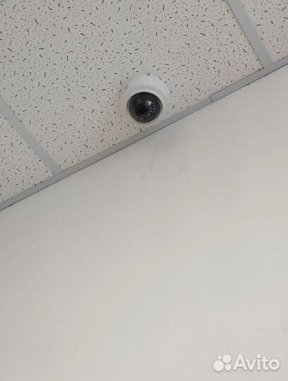 Установка камер видеонаблюдения