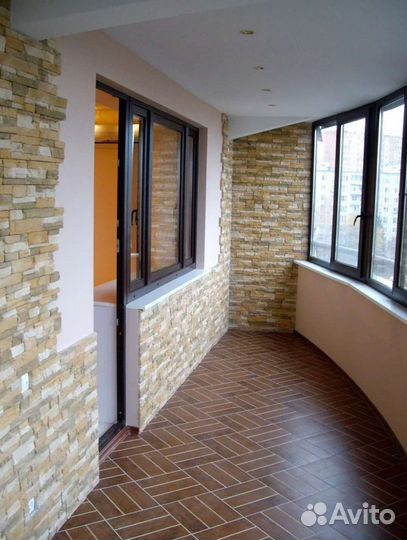 Остекление и отделка балконов