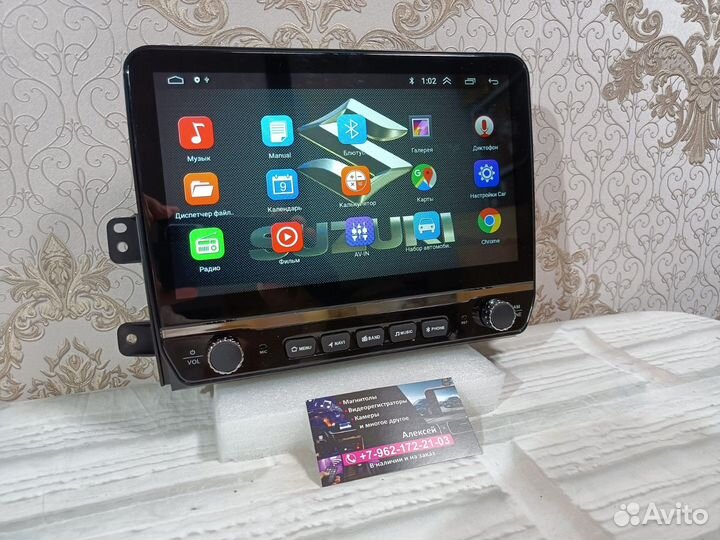 Магнитола Suzuki SX4 android новая