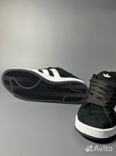 Кроссовки Adidas Campus 00s Black Люкс
