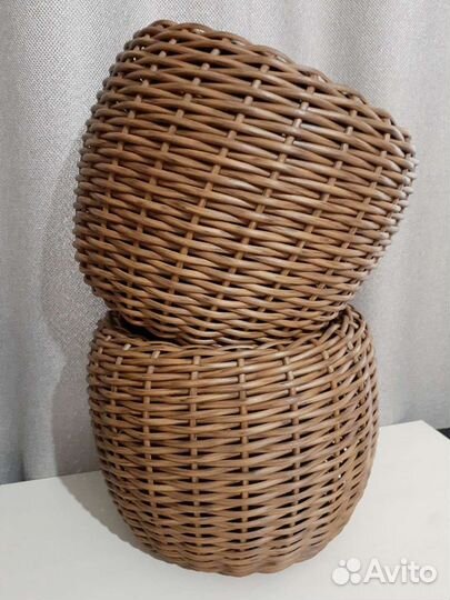 Кашпо из полиротанга