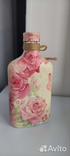 Бутылки декоративные