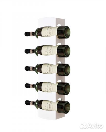 Винница, держатель бутылок 55х12х9см, белый