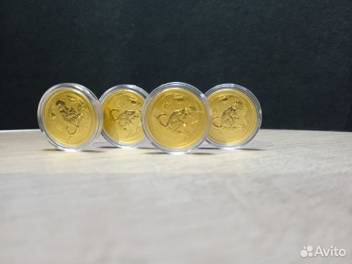 Золотая монета 