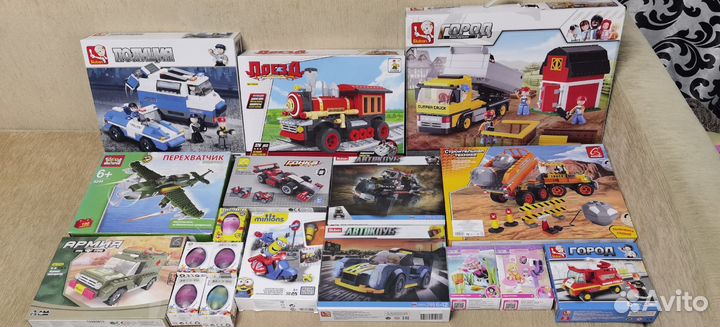 Конструктор аналог lego sluban Ausini Город Мастер