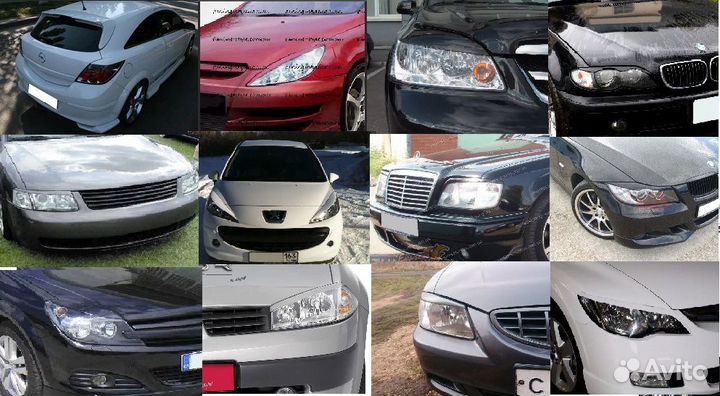 Реснички на фары фонари Лансер 10 X bmw e39