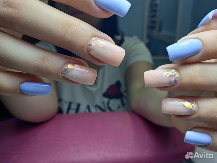 Маникюр гель-лак