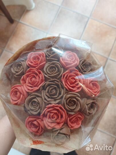 Съедобные букеты из шоколада