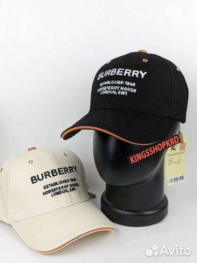 Бейсболка burberry