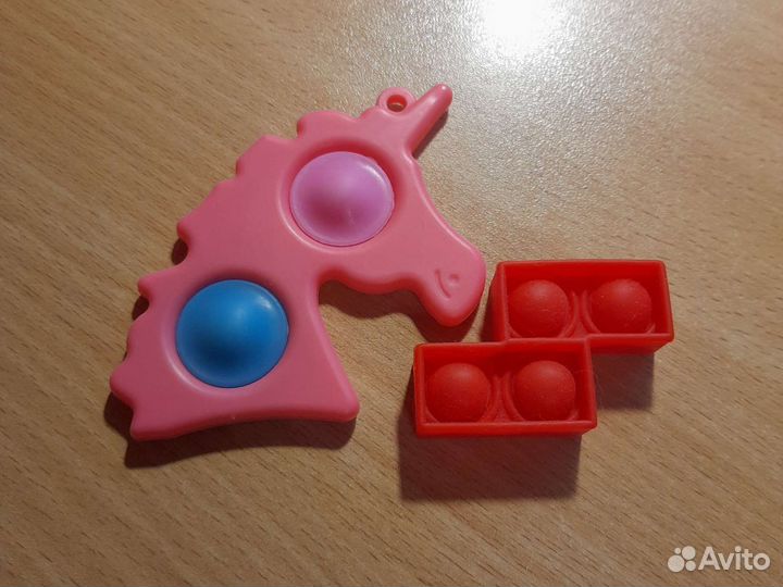 Симпл димпл+маленький поп ит