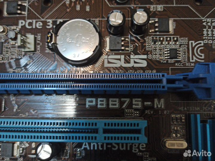 Материнская плата с процессором i5