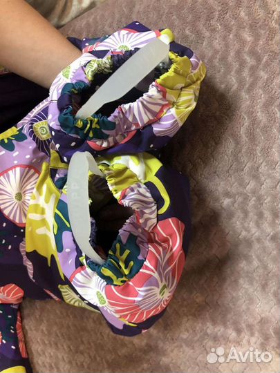 Зимний комбинезон для девочки huppa, 86+6