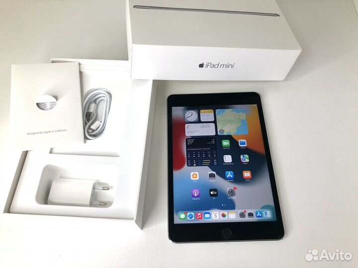 iPad mini 4 128gb без ремонтов,комплект