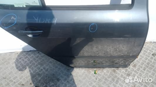 Дверь задняя правая skoda octavia A5, Номер 1Z5833056 (YDN04FT01)