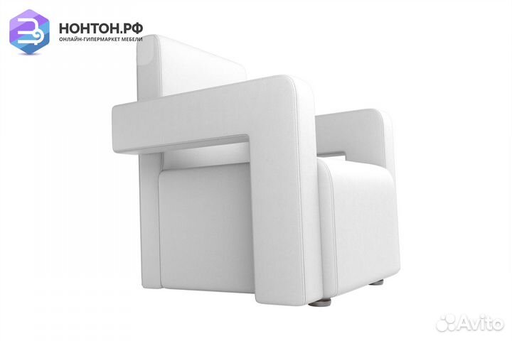 Кресло Рамос экокожа белая