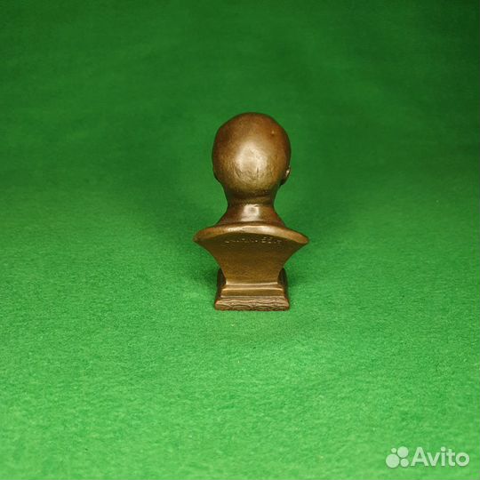 Бронзовая статуэтка Бюст Ленин (Ульянов В.И.) мал