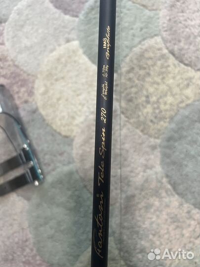 Спининг с катушкой бу