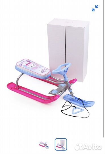 Новый Детский снегокат ника