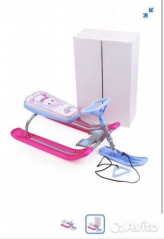 Новый Детский снегокат ника