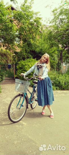 Юбка летняя миди 42