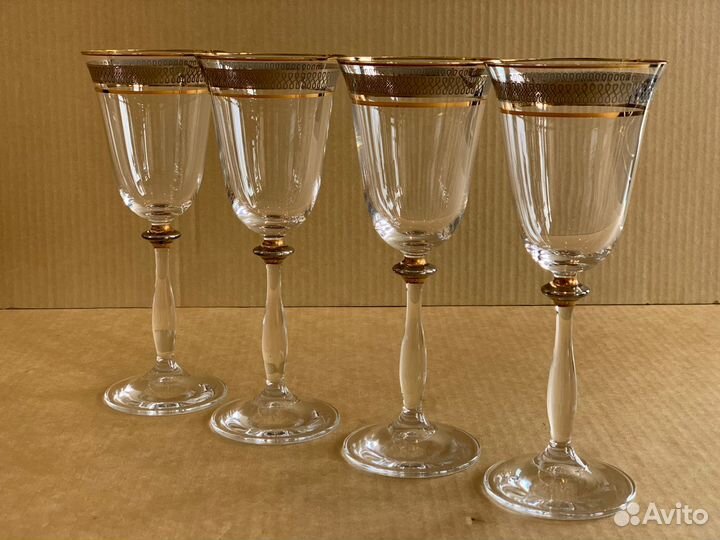 Бокалы для вина Bohemia Crystal Angela (Чехия) 250