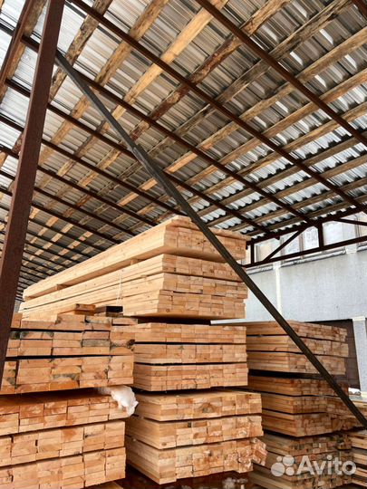 Доска обрезная 25х150х6000мм