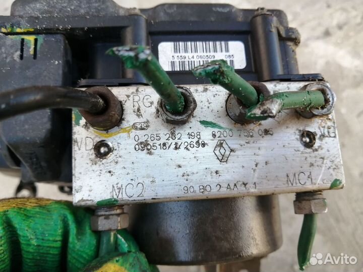 Блок ABS Рено Логан 1