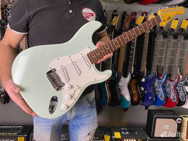 G&L Tribute Legacy Surf Green Jatoba