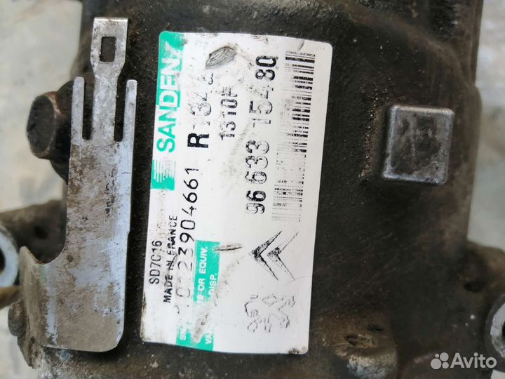 Компрессор кондиционера citroen c4-Peugeot