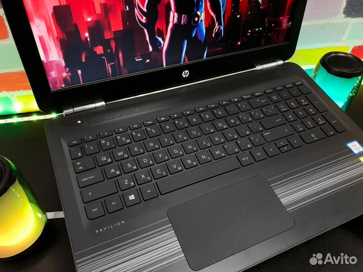 Ноутбук HP работа/игры Geforce