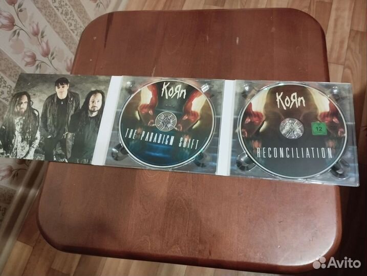 CD + DVD Korn The Paradigm Shift