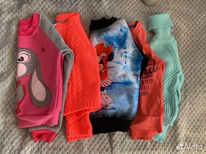 Пакет вещей на девочку