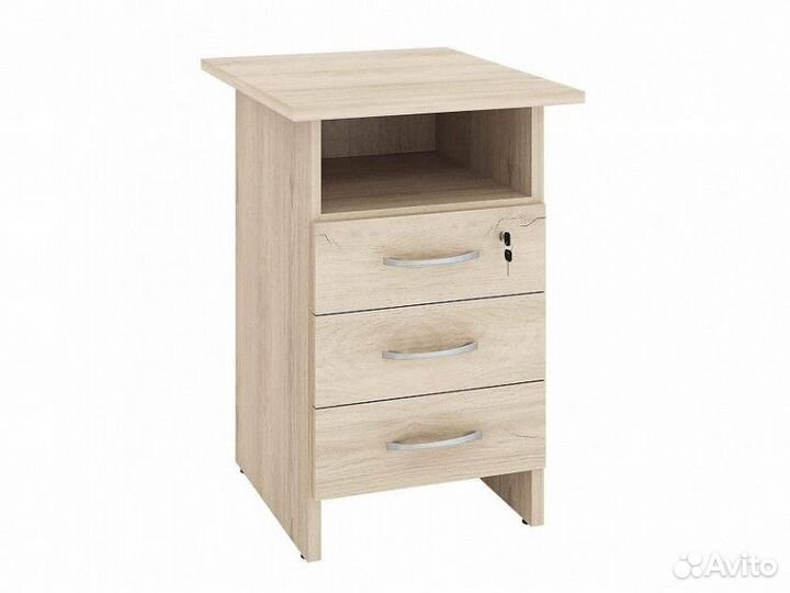 Угловой стол с тумбой Альфа 64 562 школьный