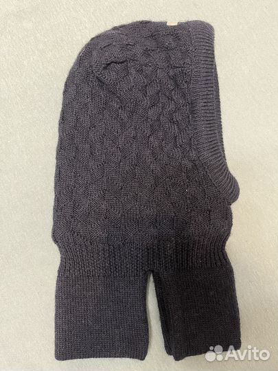 Шапка шлем для мальчика зима 1-2 года Name IT