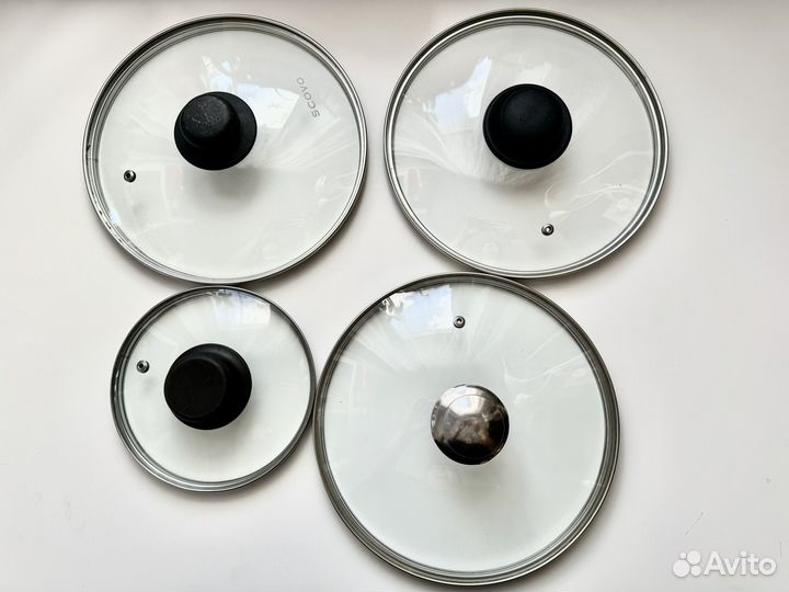 Крышка для сковороды 24 см для кастрюли 16 см