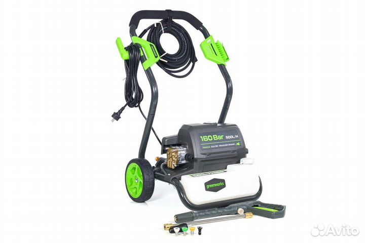 Мойка высокого давления Greenworks gpwg8II Gen 2