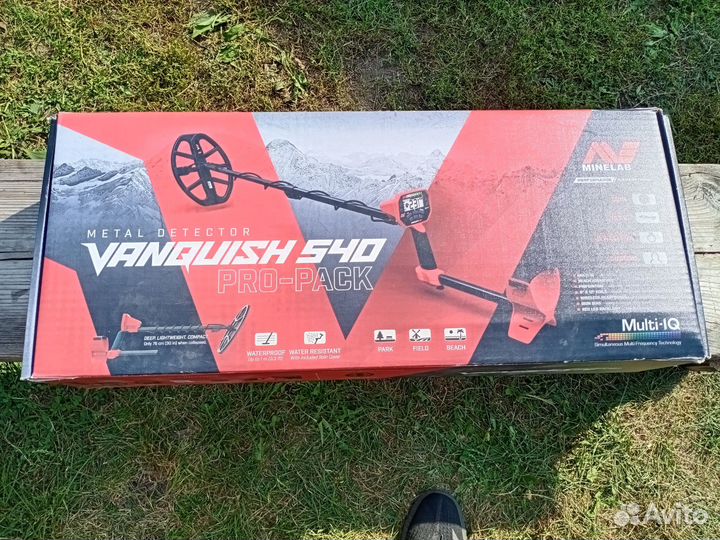 Металлоискатель minelab vanquish 540 pro pack