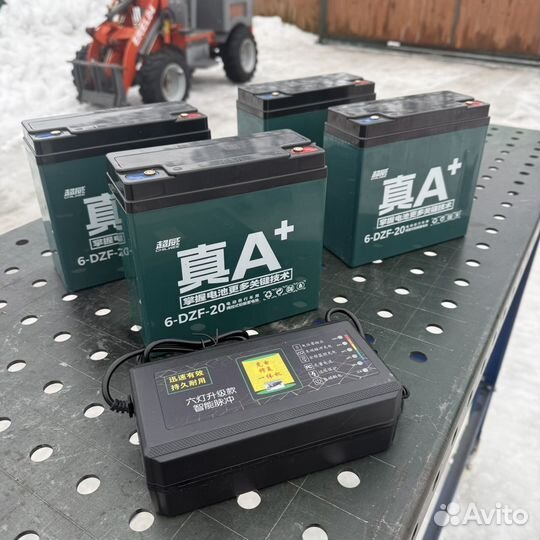 Комплект тяговых аккумуляторов 6-DZF-20 (48в 20ач)