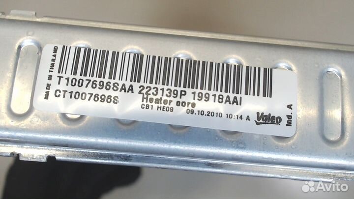 Радиатор отопителя Nissan Juke, 2011