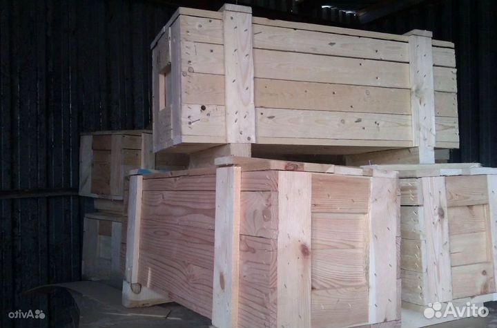 Ящик деревянный для транспортировки грузов